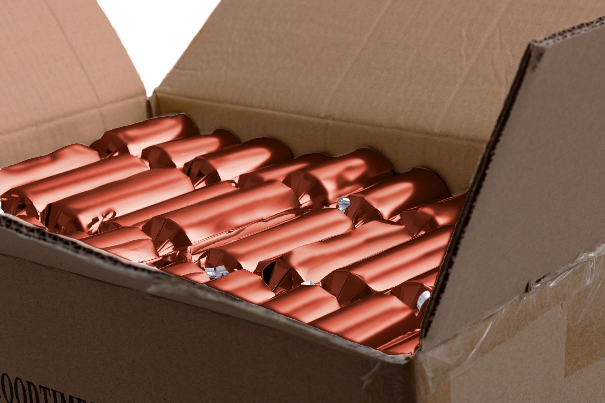 Knallbonbon 30cm Uni 50 Stück rot Knallbonbon 30cm Uni 50 Stück rot