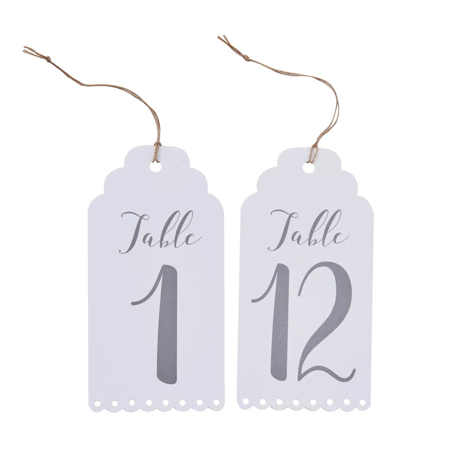 Beautiful Botanics - Tischnummern 1-12 Beautiful Botanics - Tischnummern 1-12