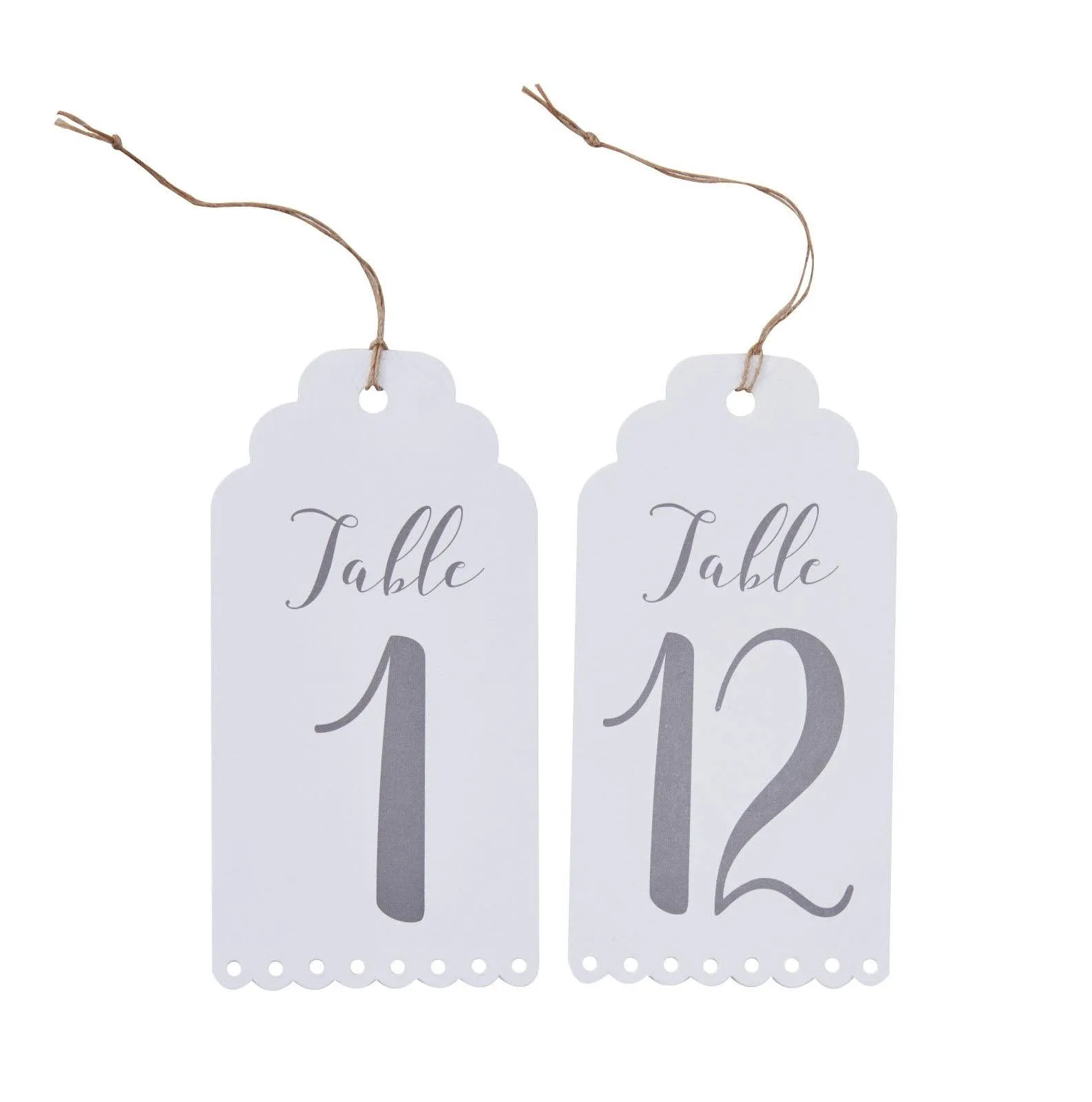 Beautiful Botanics - Tischnummern 1-12