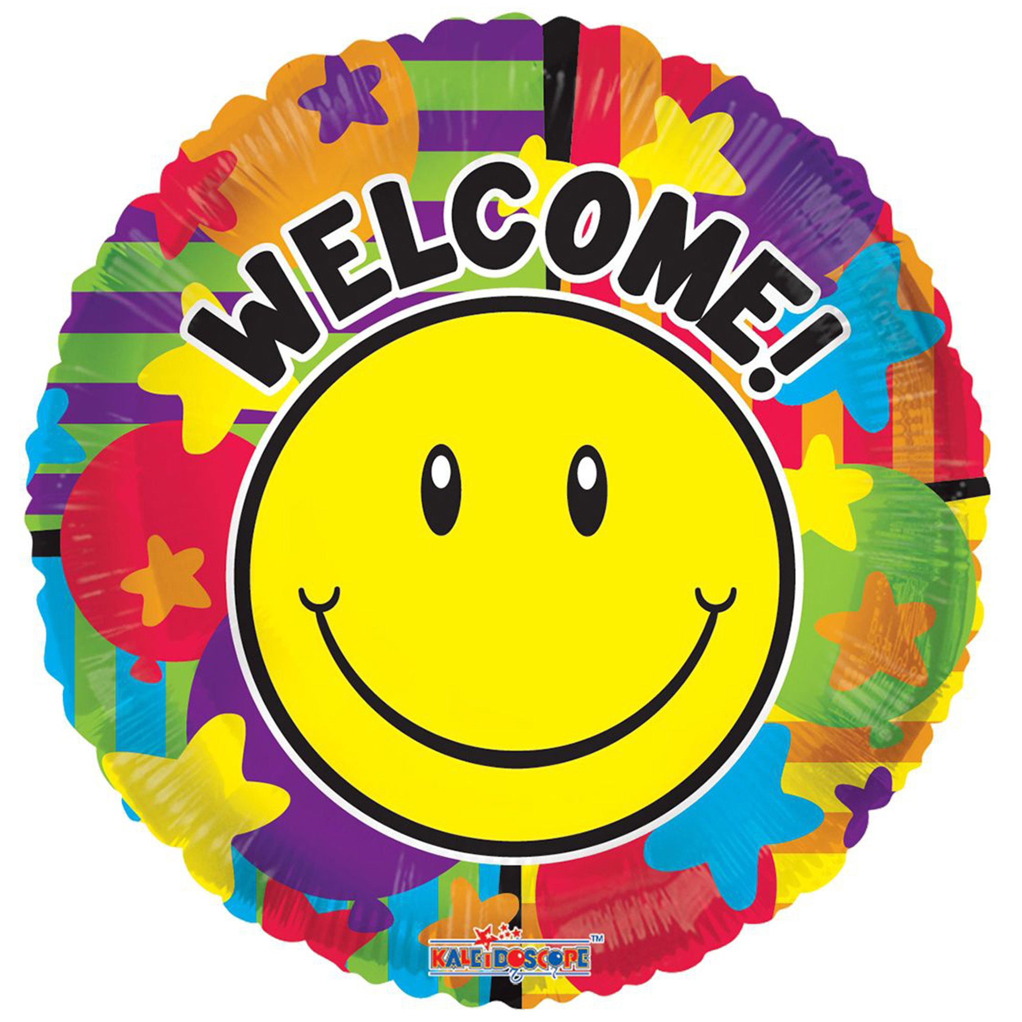 Folienballon "Welcome" 45cm Folienballon "Welcome" 45cm