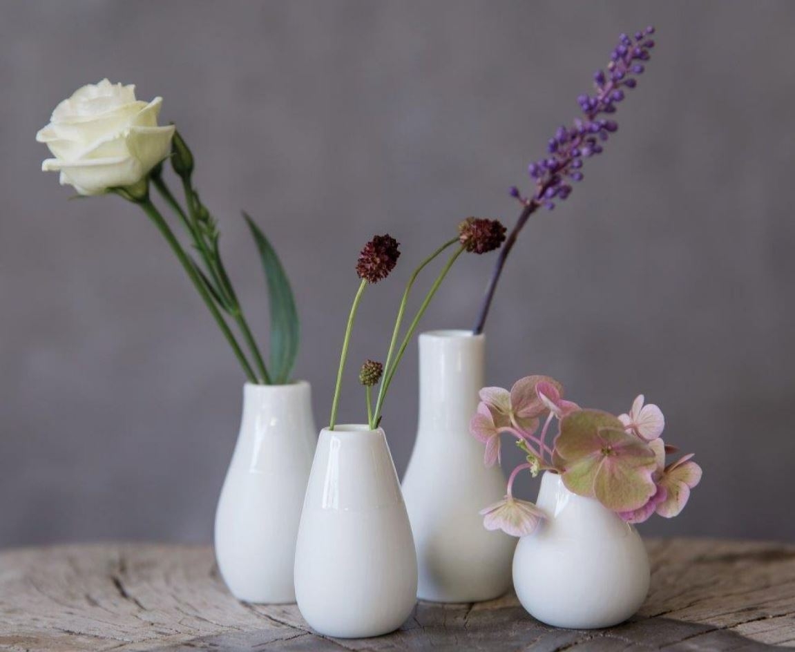 RĂ€der Design - Minivasen 4er Set, WeiĂ RĂ€der Design - Minivasen 4er Set, WeiĂ