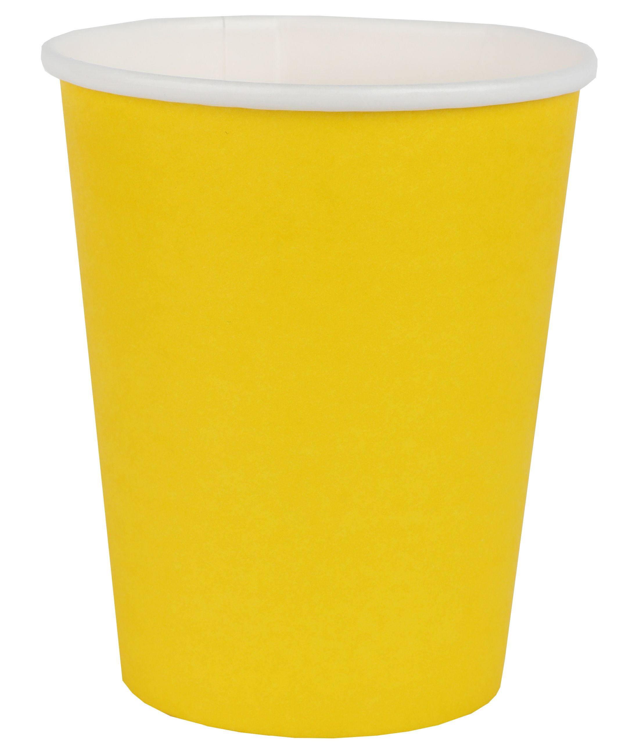 10 Pappbecher - Gelb 10 Pappbecher - Gelb