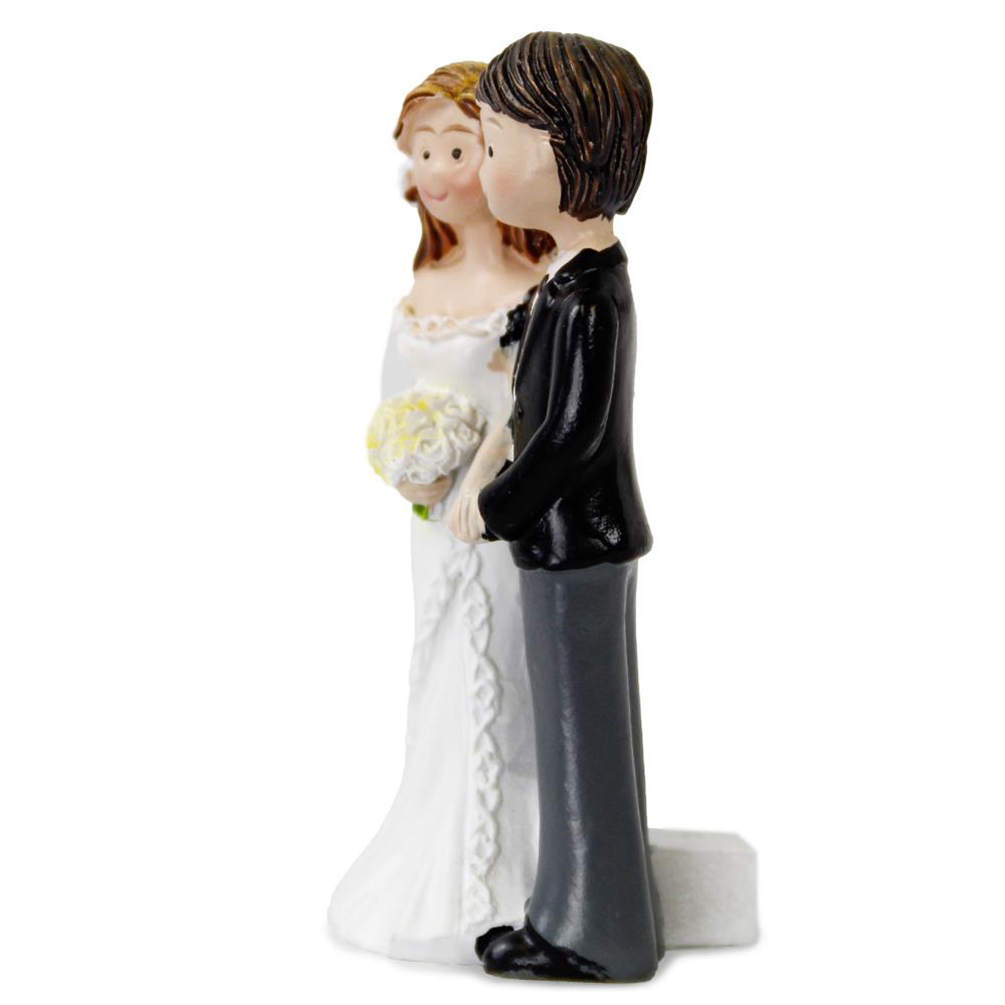 Kleine Figur "Brautpaar" Figur, Person, Puppe, Spielzeug, Gesicht