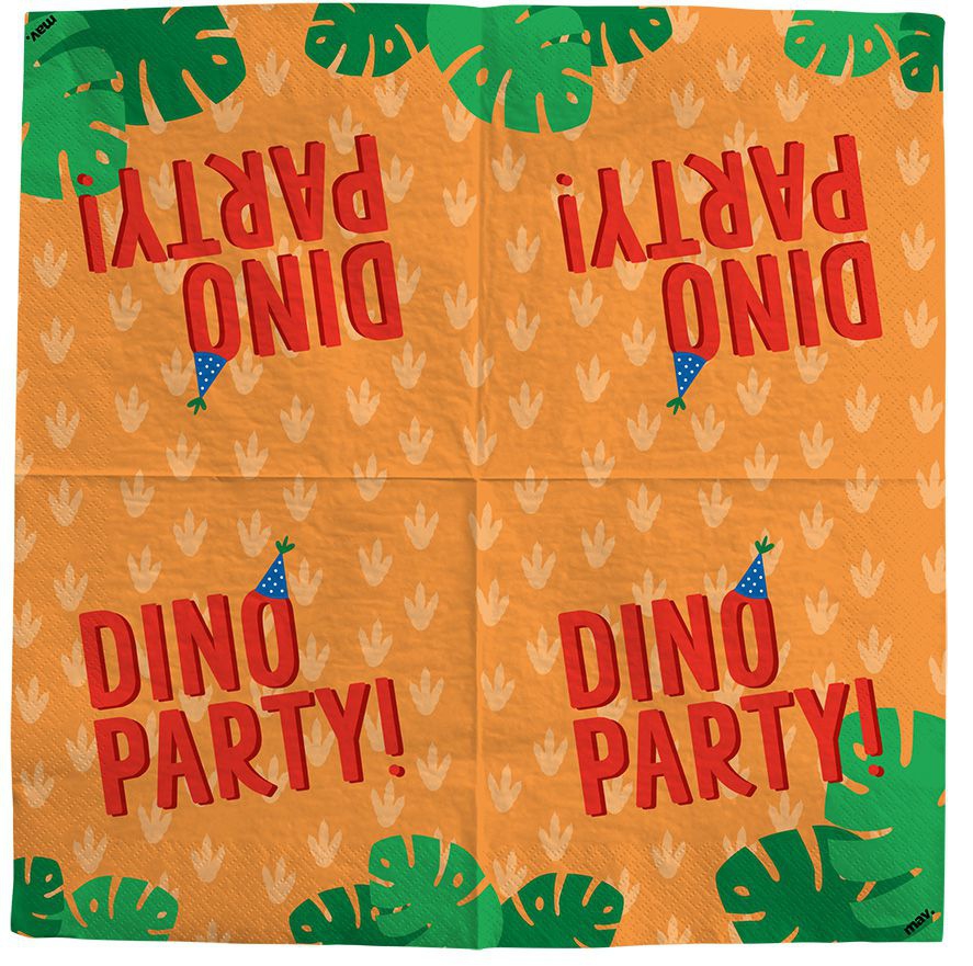 Servietten "Dino Party!", 20 Stück