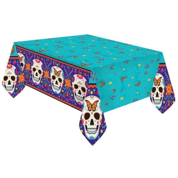 Day of Dead - Papiertischdecke