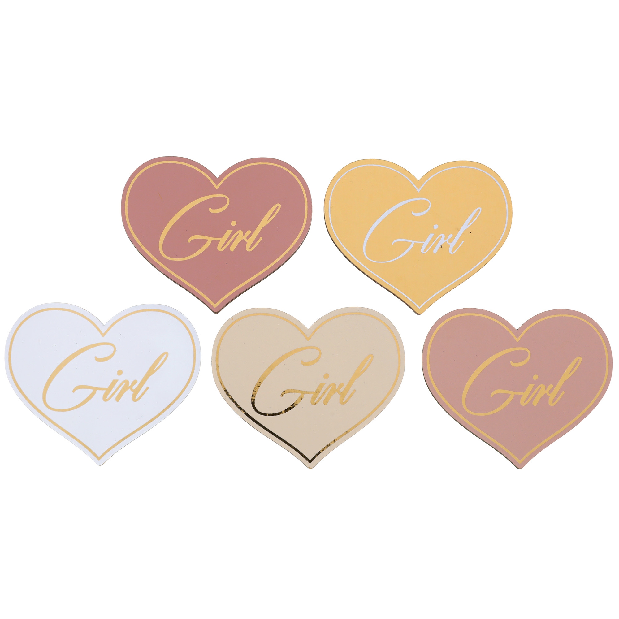 Streudeko "Girl" 10 Stück