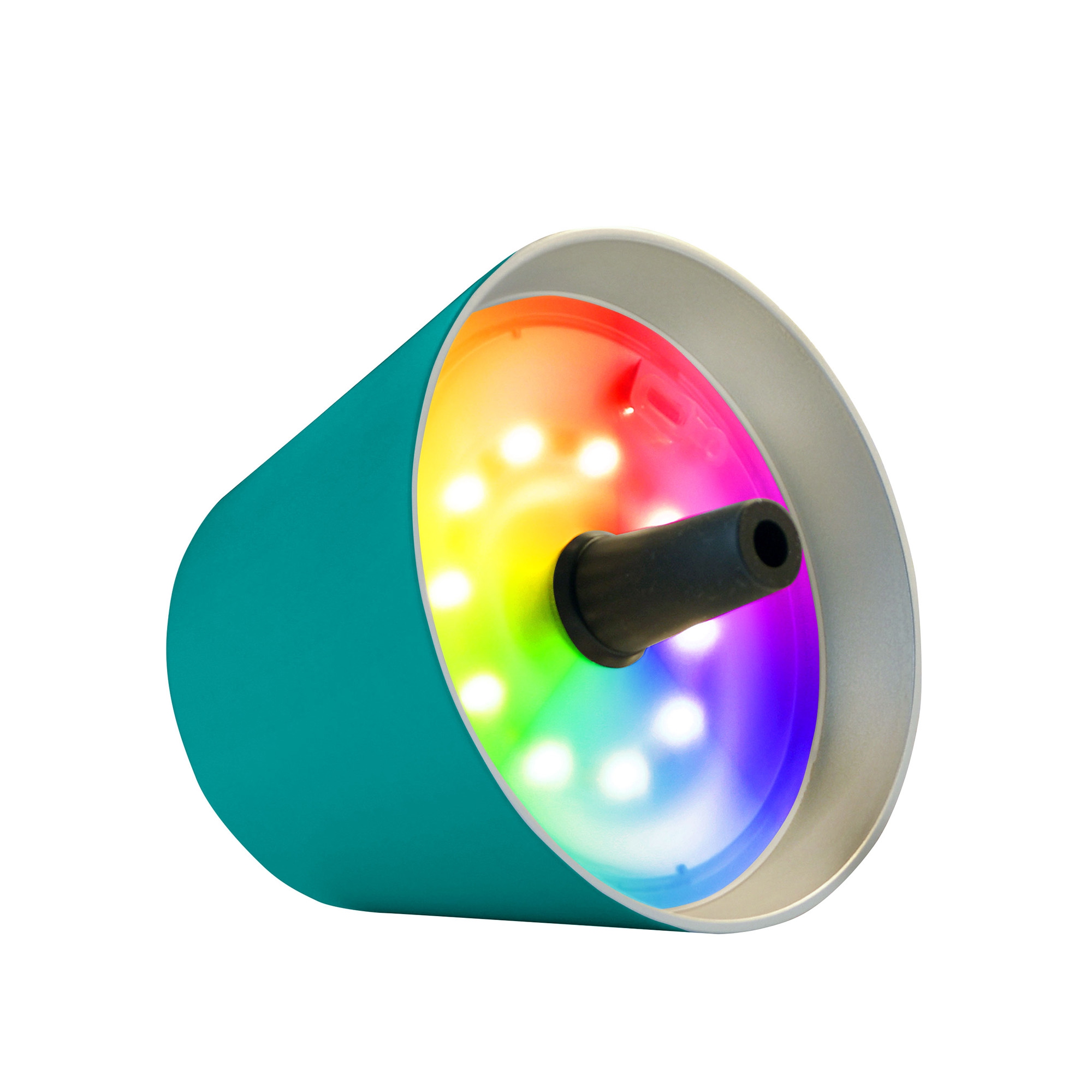 Sompex - TOP 2.0 LED Akku-Flaschenleuchte RGBW, Türkis Sompex - TOP 2.0 LED Akku-Flaschenleuchte RGBW, Türkis