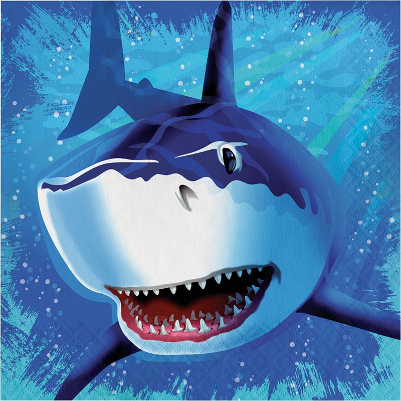 Shark Splash - 16 Servietten