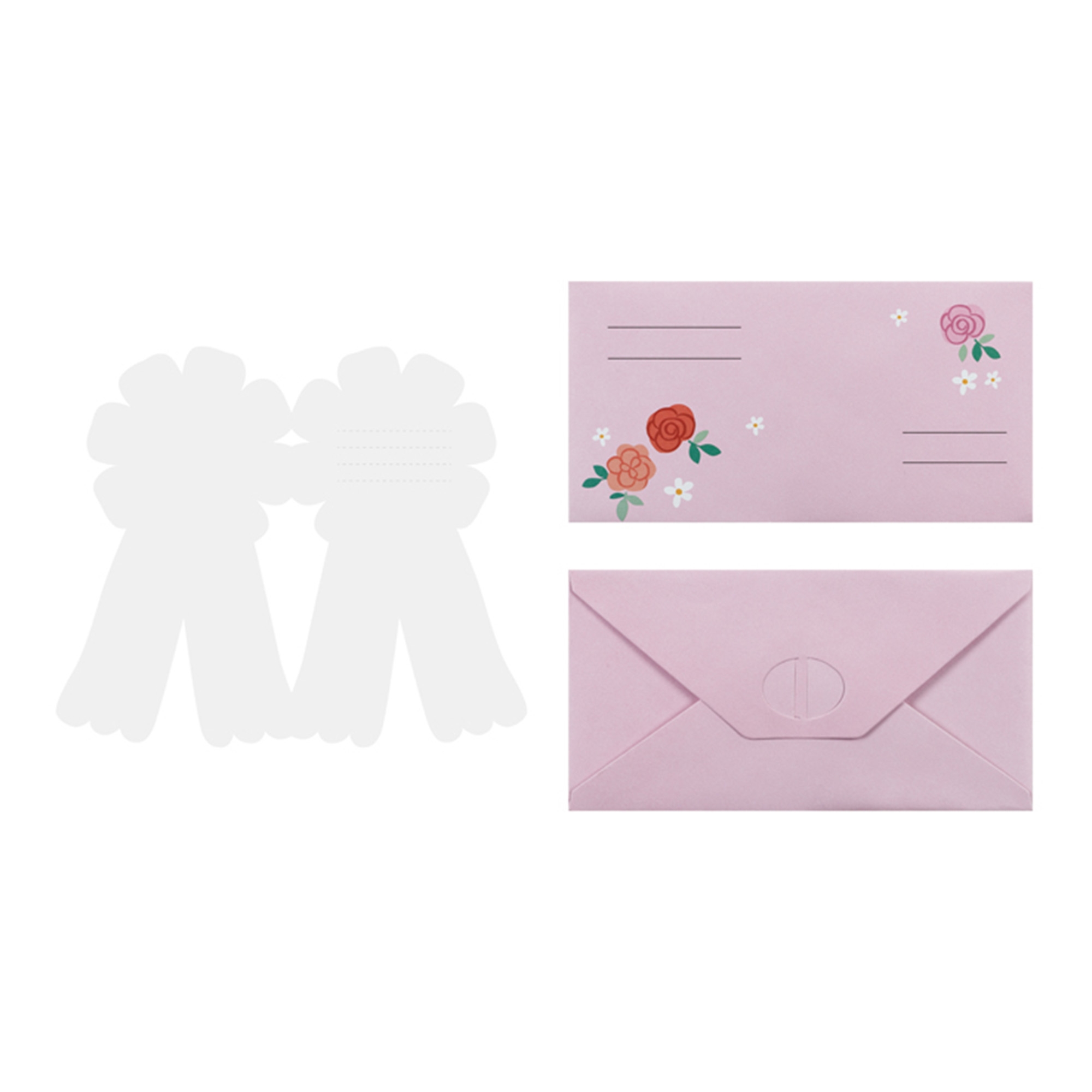 6 Einladungskarten "Pferde" Briefumschlag, Post