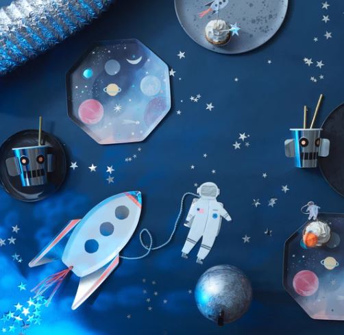 Meri Meri - 16 Servietten "Astronaut" Meri Meri - 16 Servietten "Astronaut"