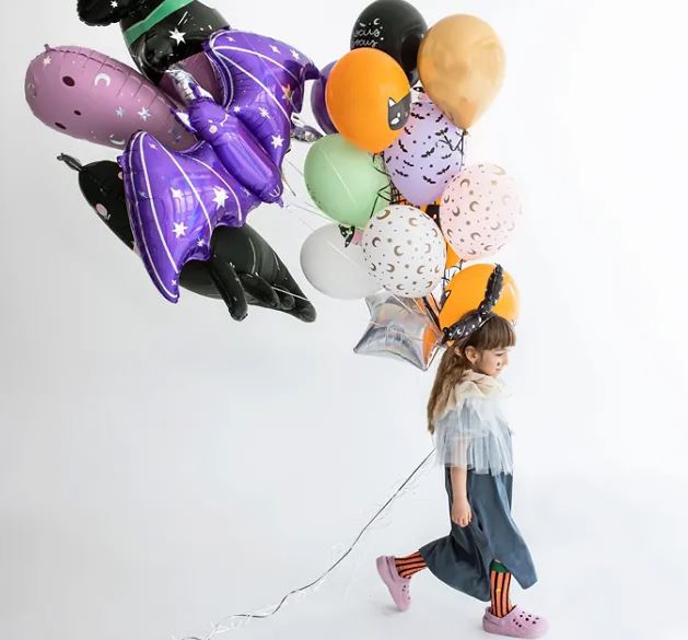 Folienballon "Lila Fledermaus" 119 cm Folienballon "Lila Fledermaus" 119 cm