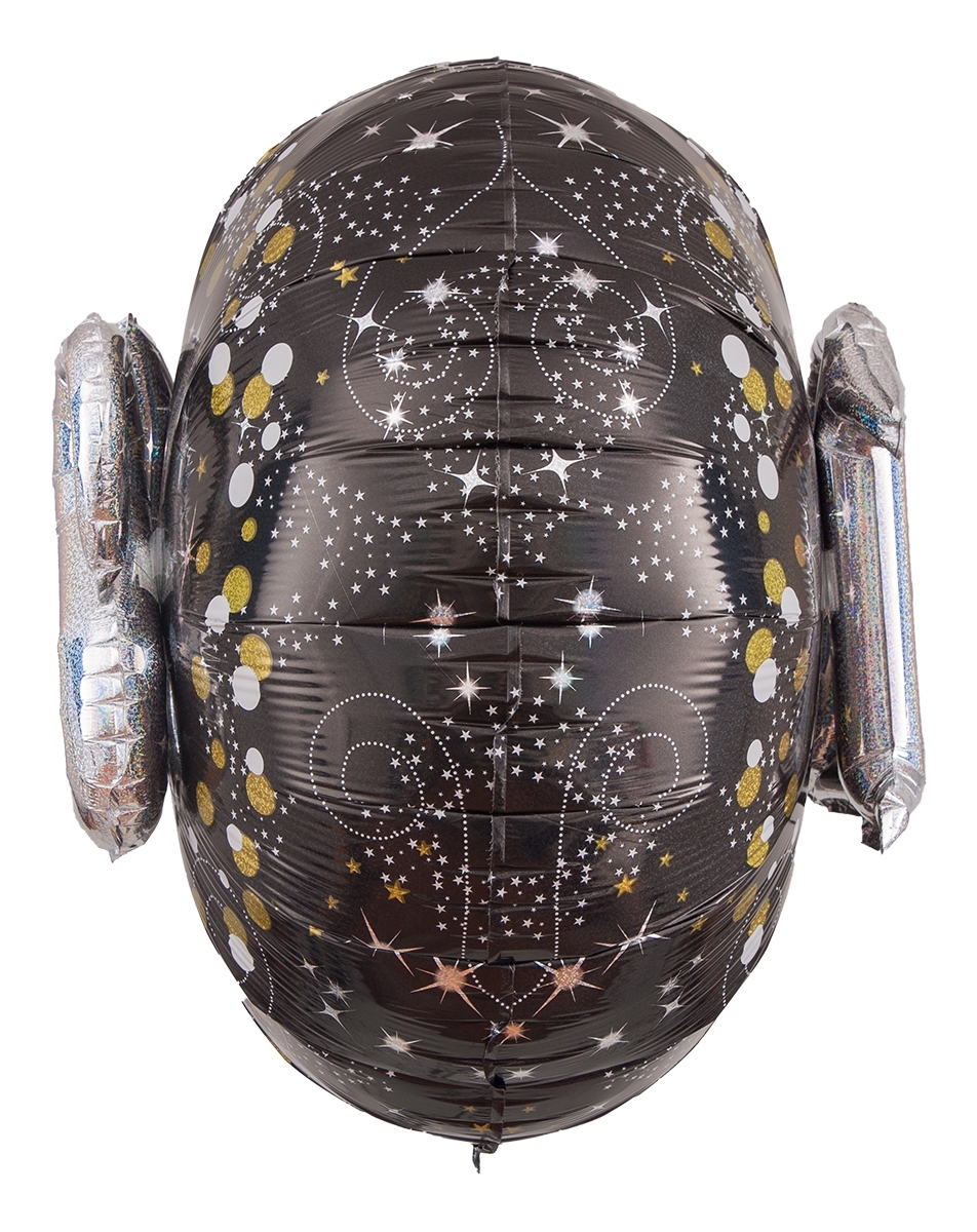 Folienballon Sparkling Birthday mit 3D-18 81cm Folienballon Sparkling Birthday mit 3D-18 81cm