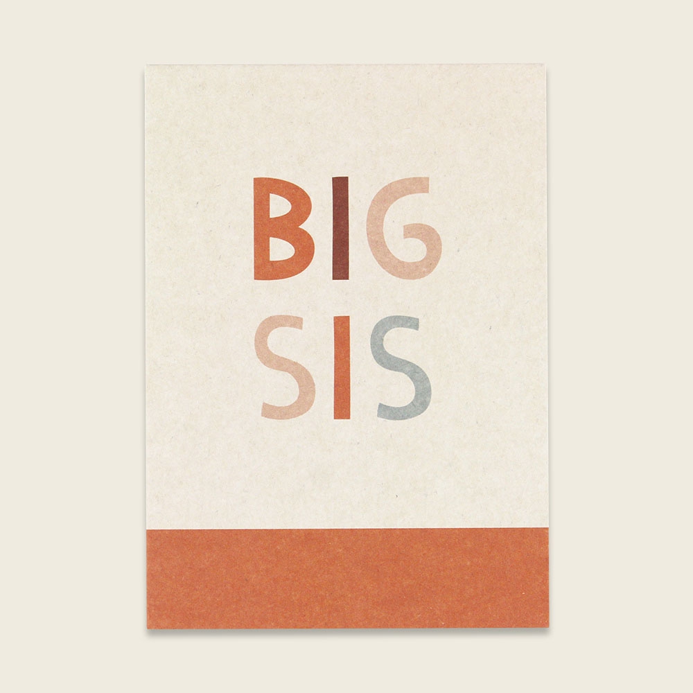 Postkarte "Big Sis"