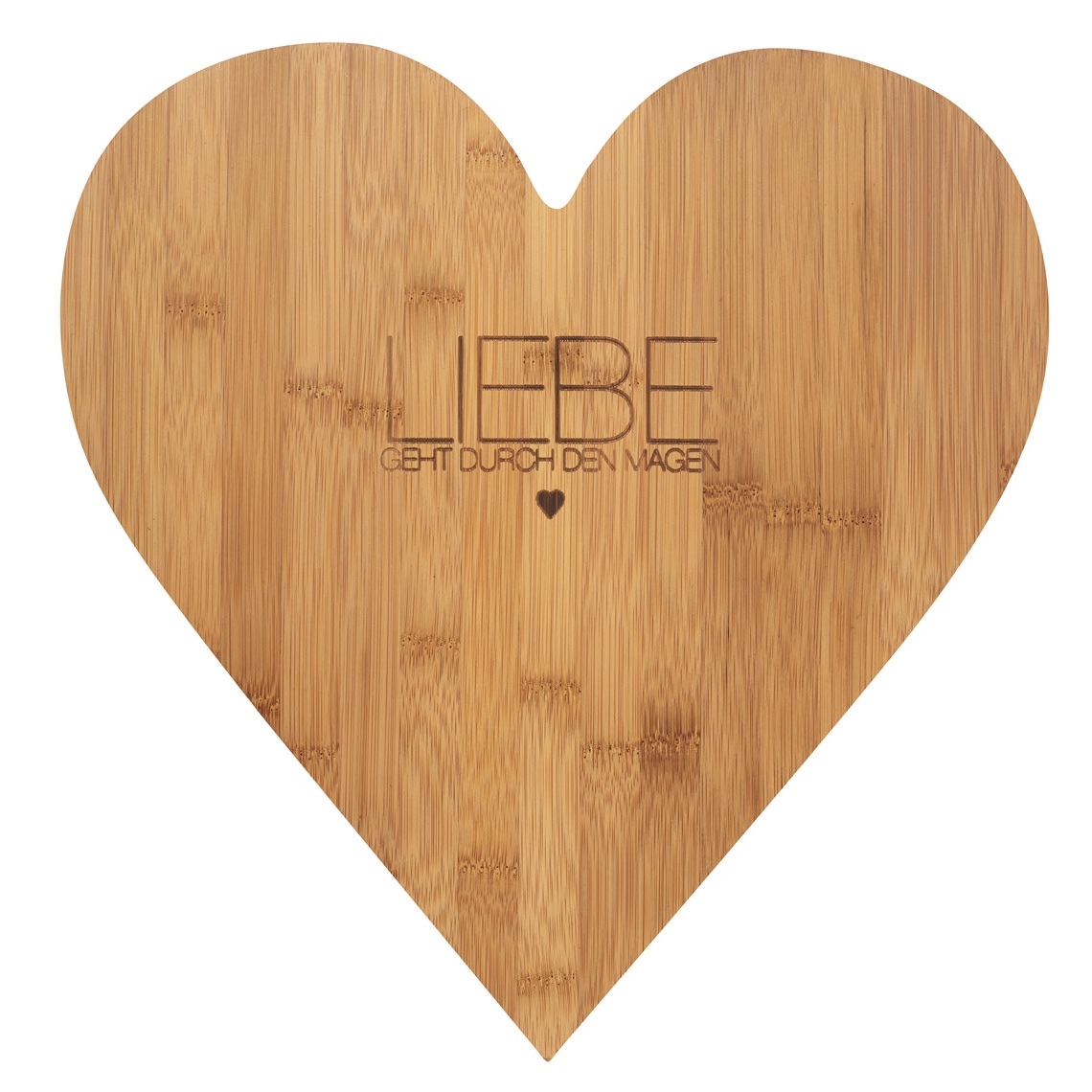 Räder Design - Schneidebrett groß "Liebe geht durch den Magen"