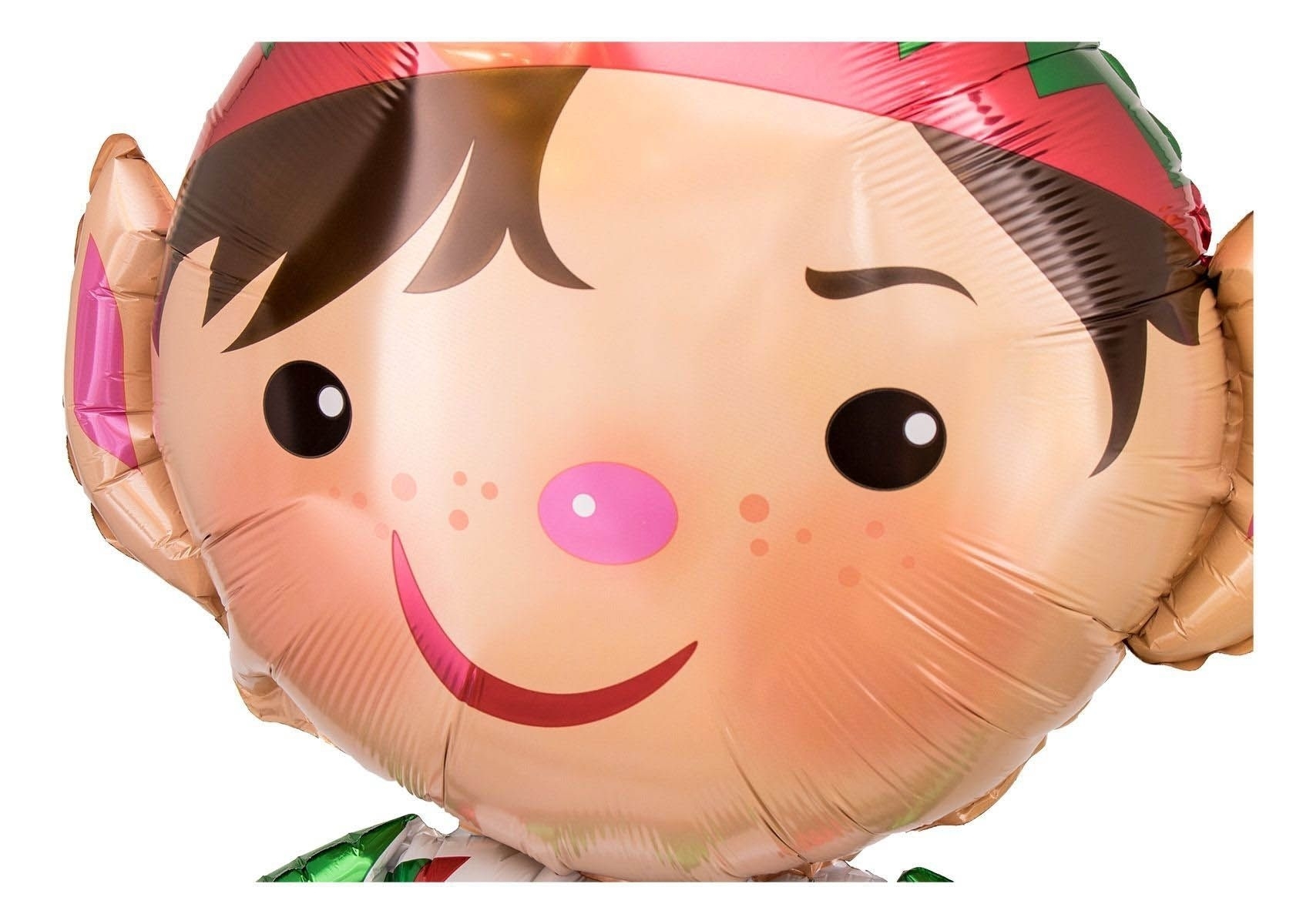 Folienballon "Grüner Weihnachts Elf" 88 cm Folienballon "Grüner Weihnachts Elf" 88 cm