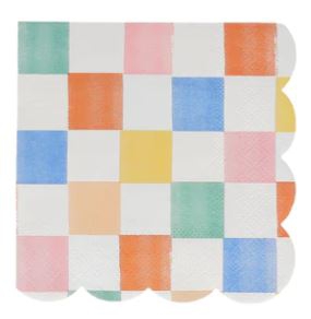 Meri Meri - 16 Servietten "Muster" Pastell Meri Meri - 16 Servietten "Muster" Pastell