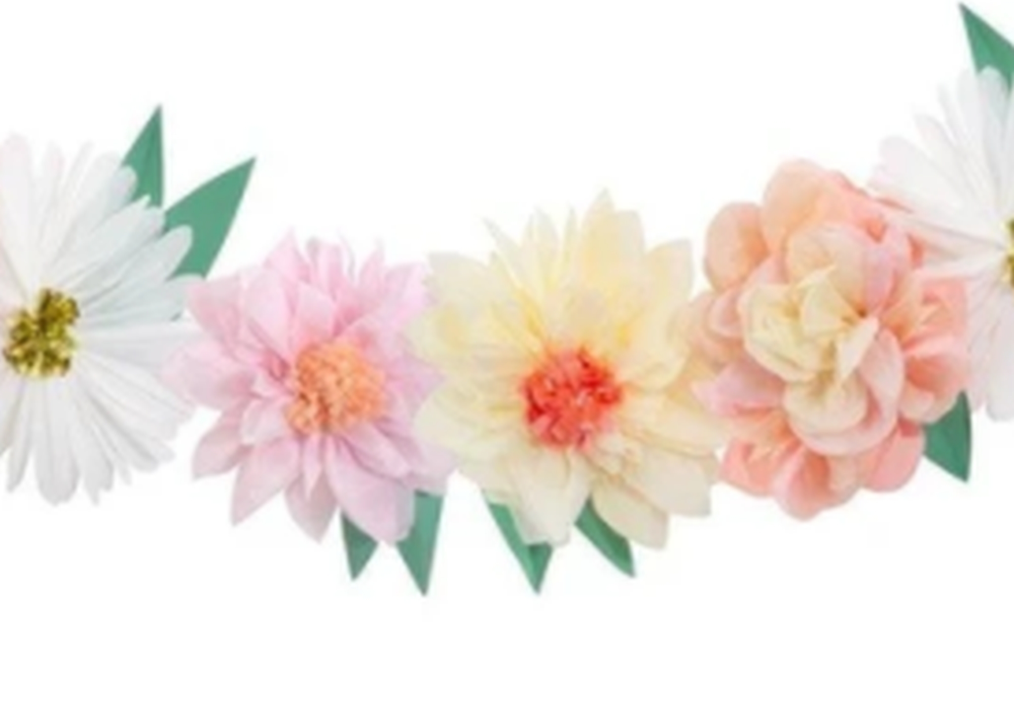 Meri Meri - XXL Papier- Blumengirlande Meri Meri - XXL Papier- Blumengirlande