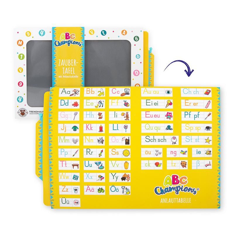 Zaubertafel mit Anlauttabelle Zaubertafel mit Anlauttabelle