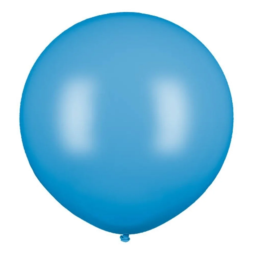 Ballon, Blau, Latexballon, Runder Ballon, Partyballon