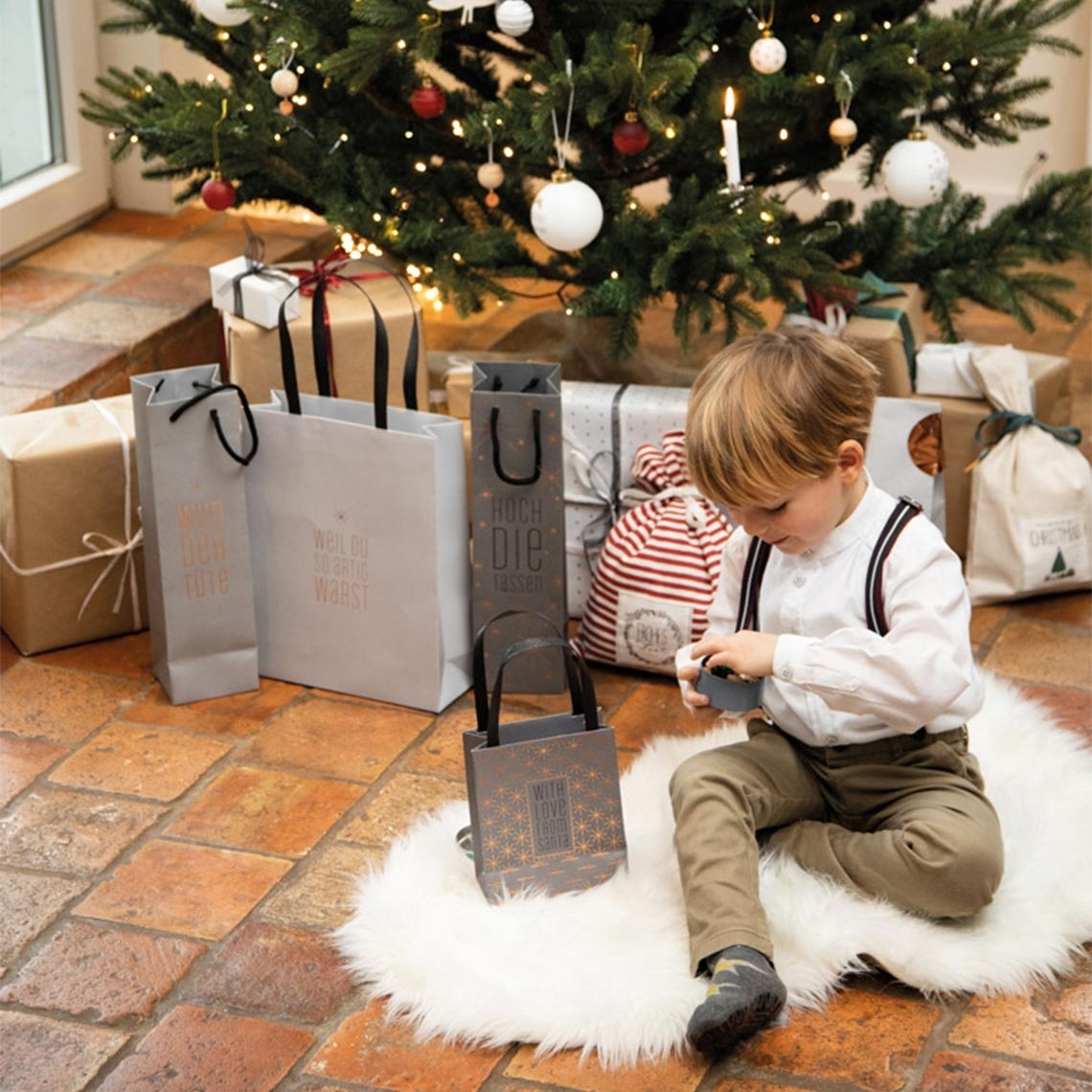 Räder Design - Geschenktasche klein "With Love from Santa"