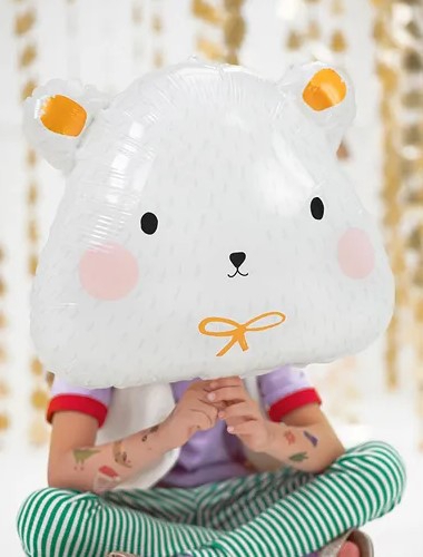 Folienballon "Eisbär" 45cm Folienballon "Eisbär" 45cm